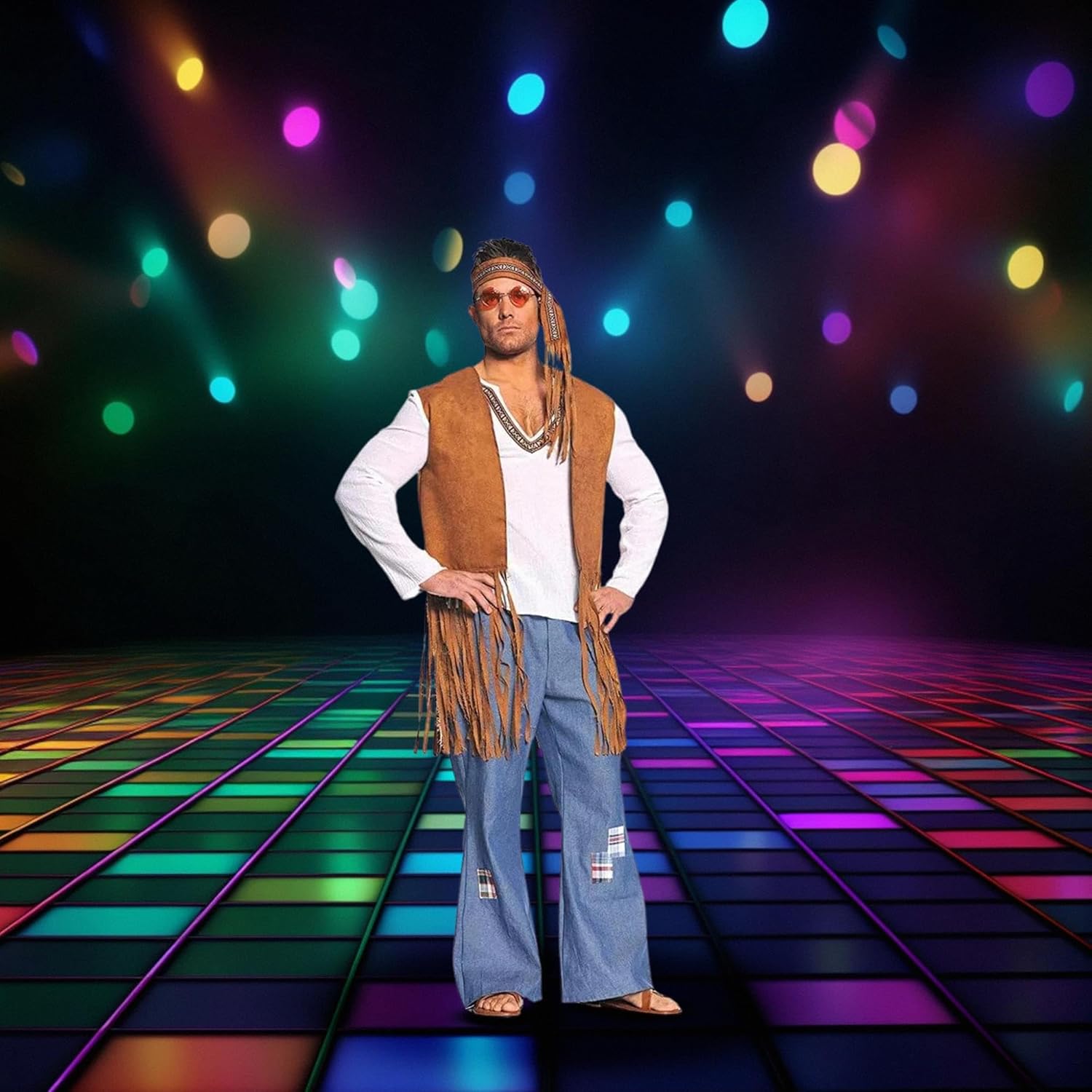 AAA Right On Retro Hippie Costume