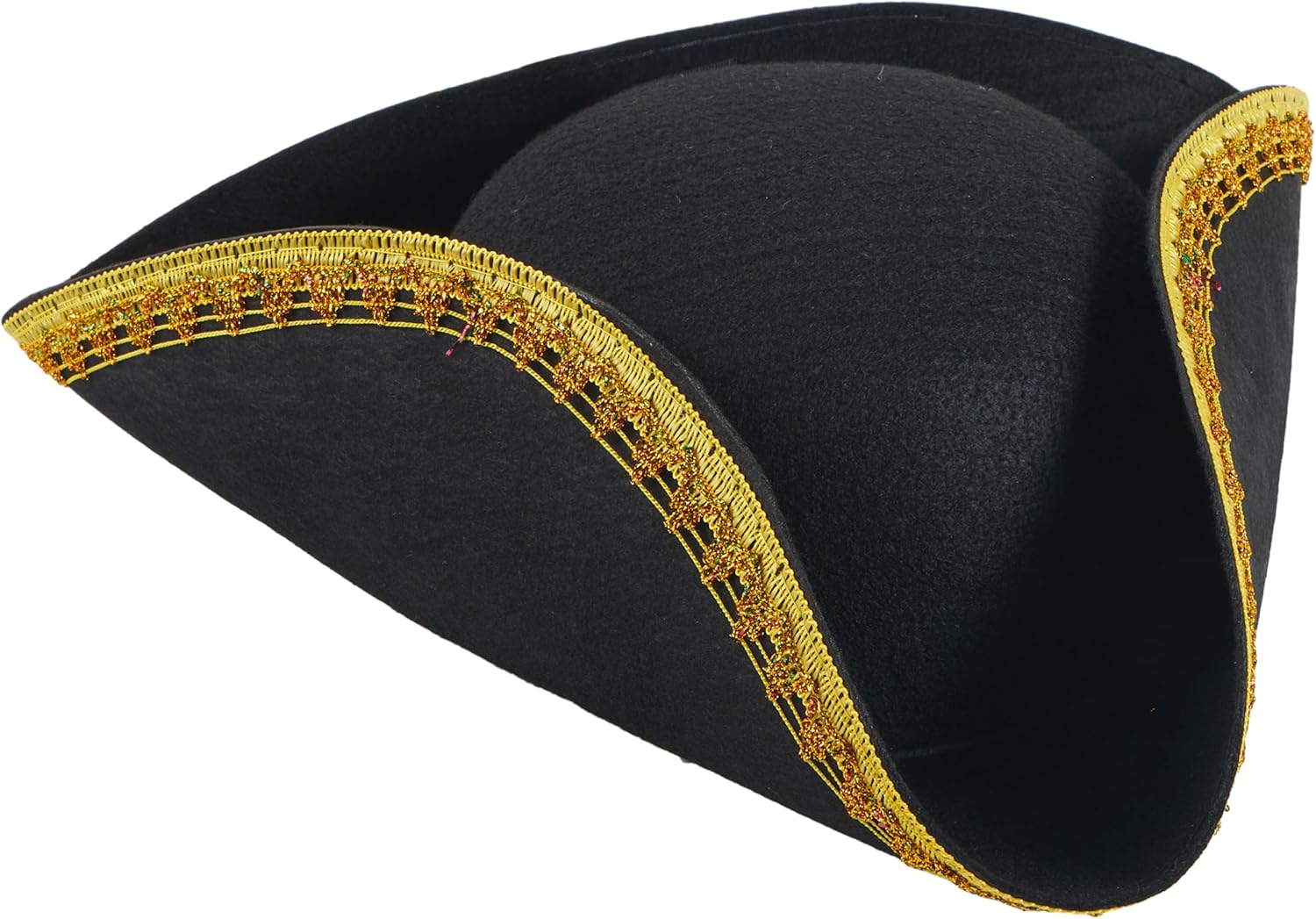Spooktacular Black Pirate Hat Perfect for Halloween and Role-Play