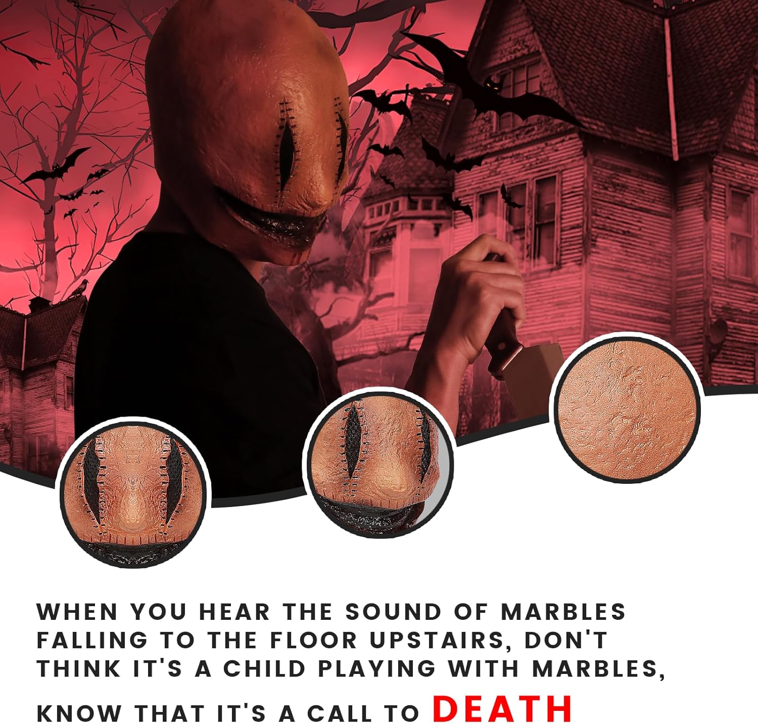 Scary Smiley Mask for Halloween