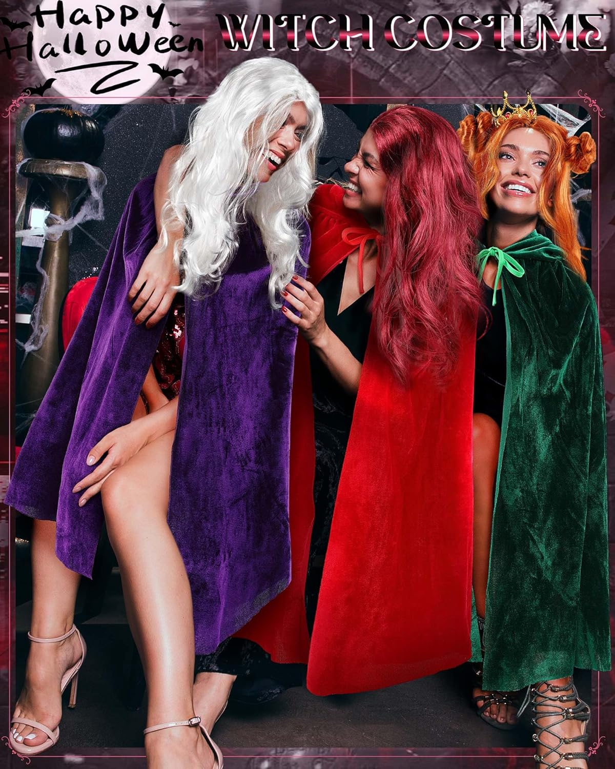 Halloween Witch Costume Set Family-friendly Cosplay