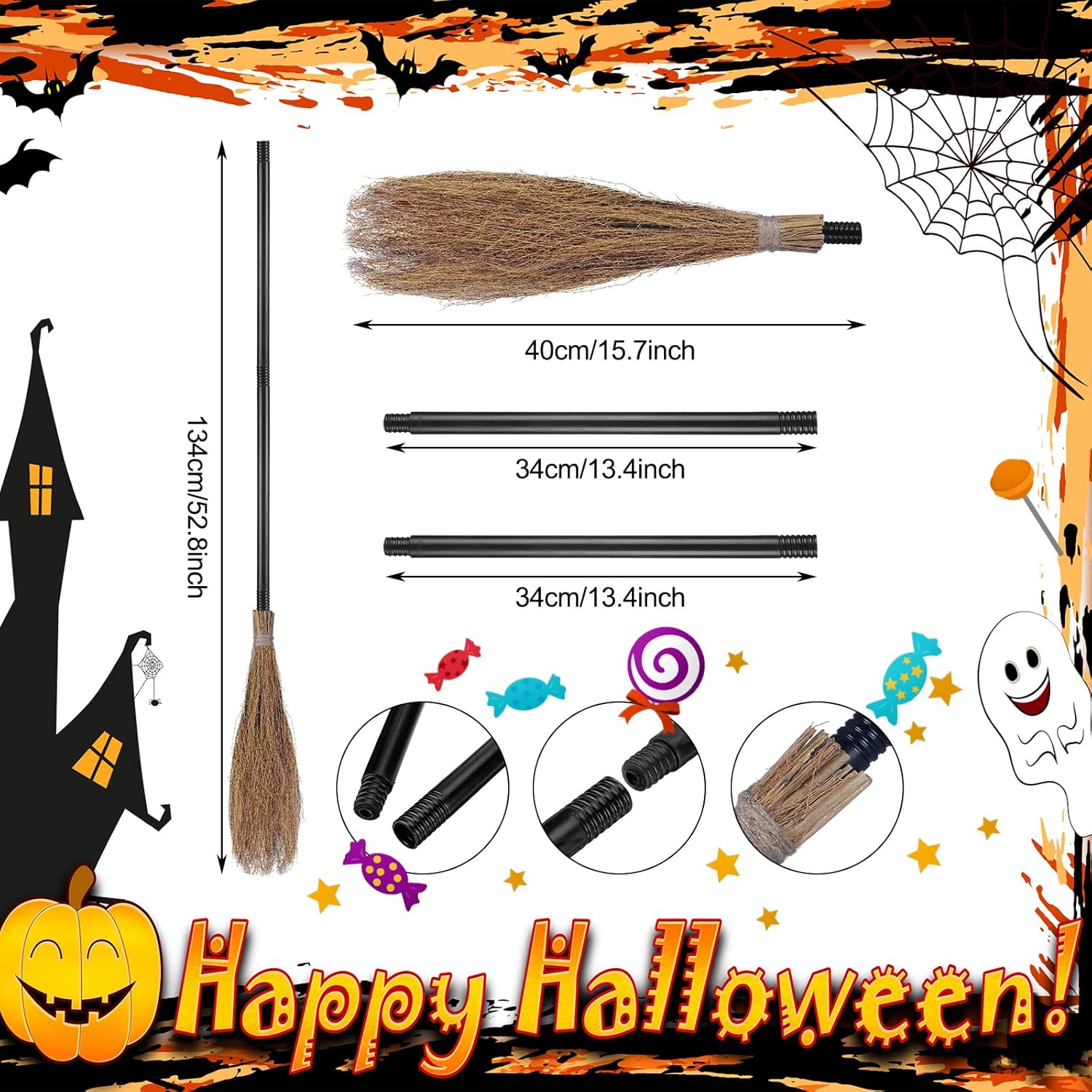 Halloween Witch Costume Set by Seematn