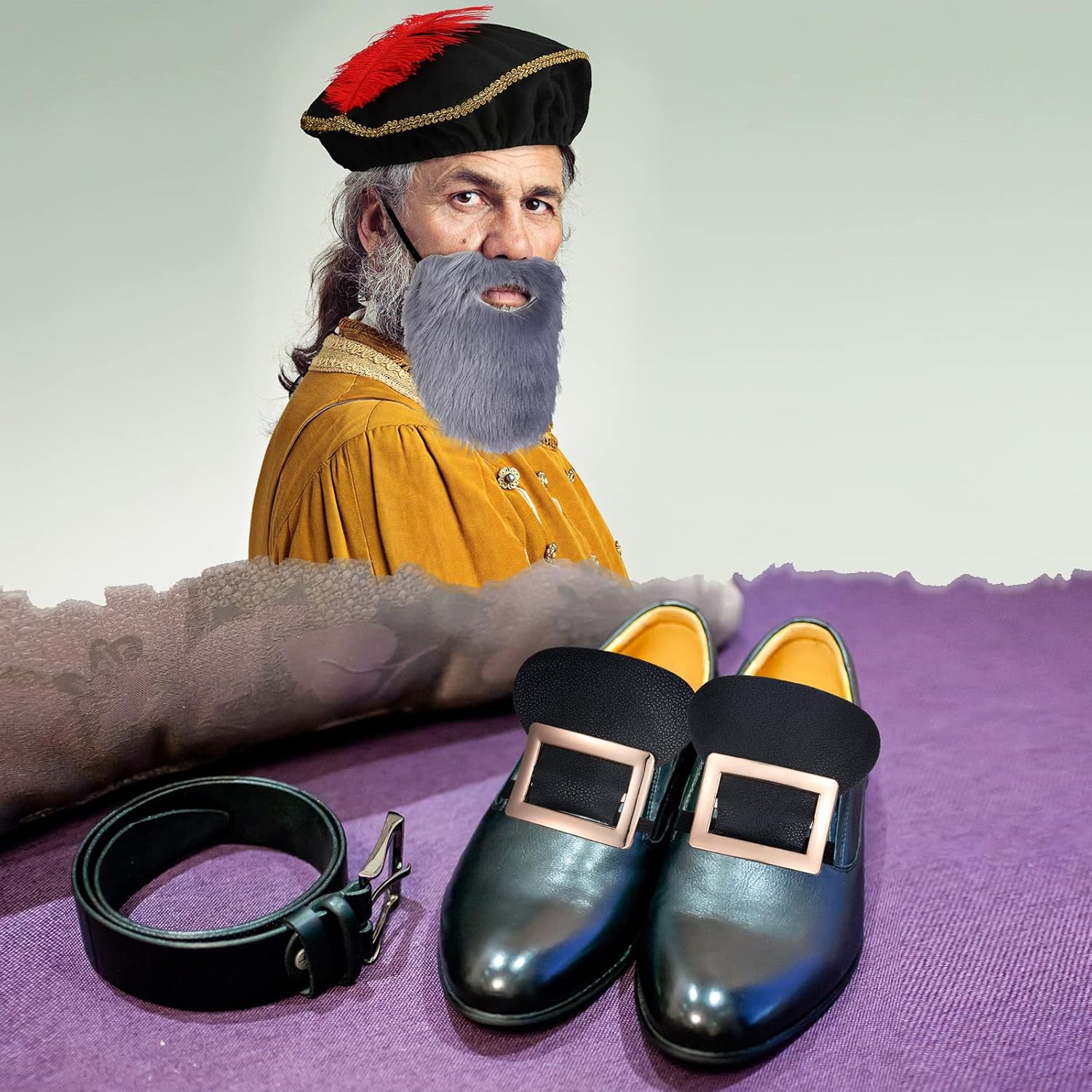 Renaissance costume set for parties and cosplay