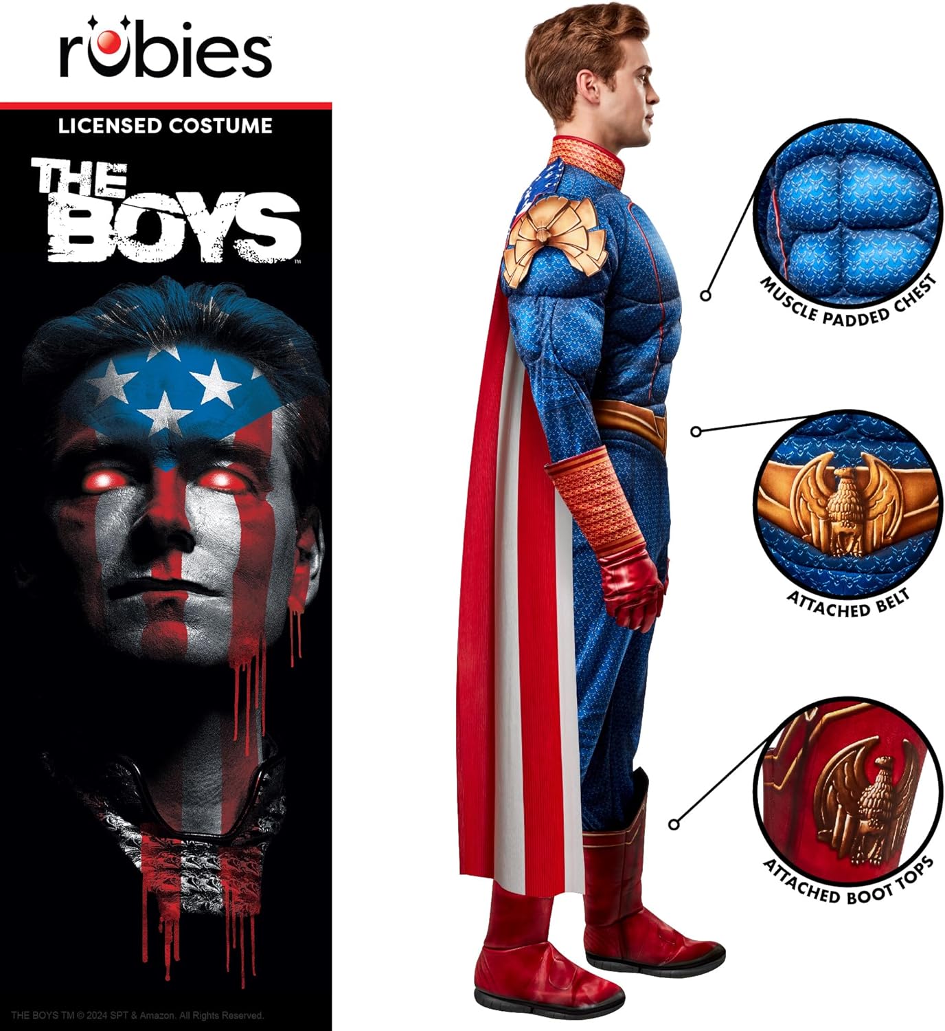 Rubies Mens The Boys Homelander Deluxe Costume