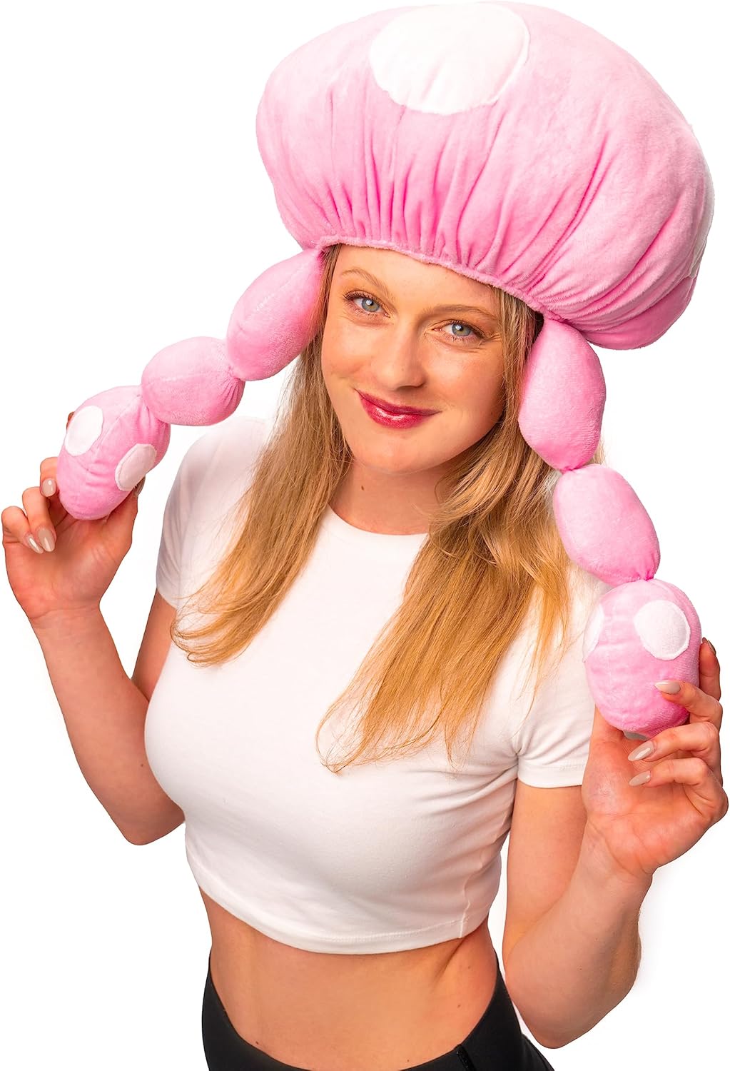 ComfyCamper Adorable Mushroom Hat Costume for Adults