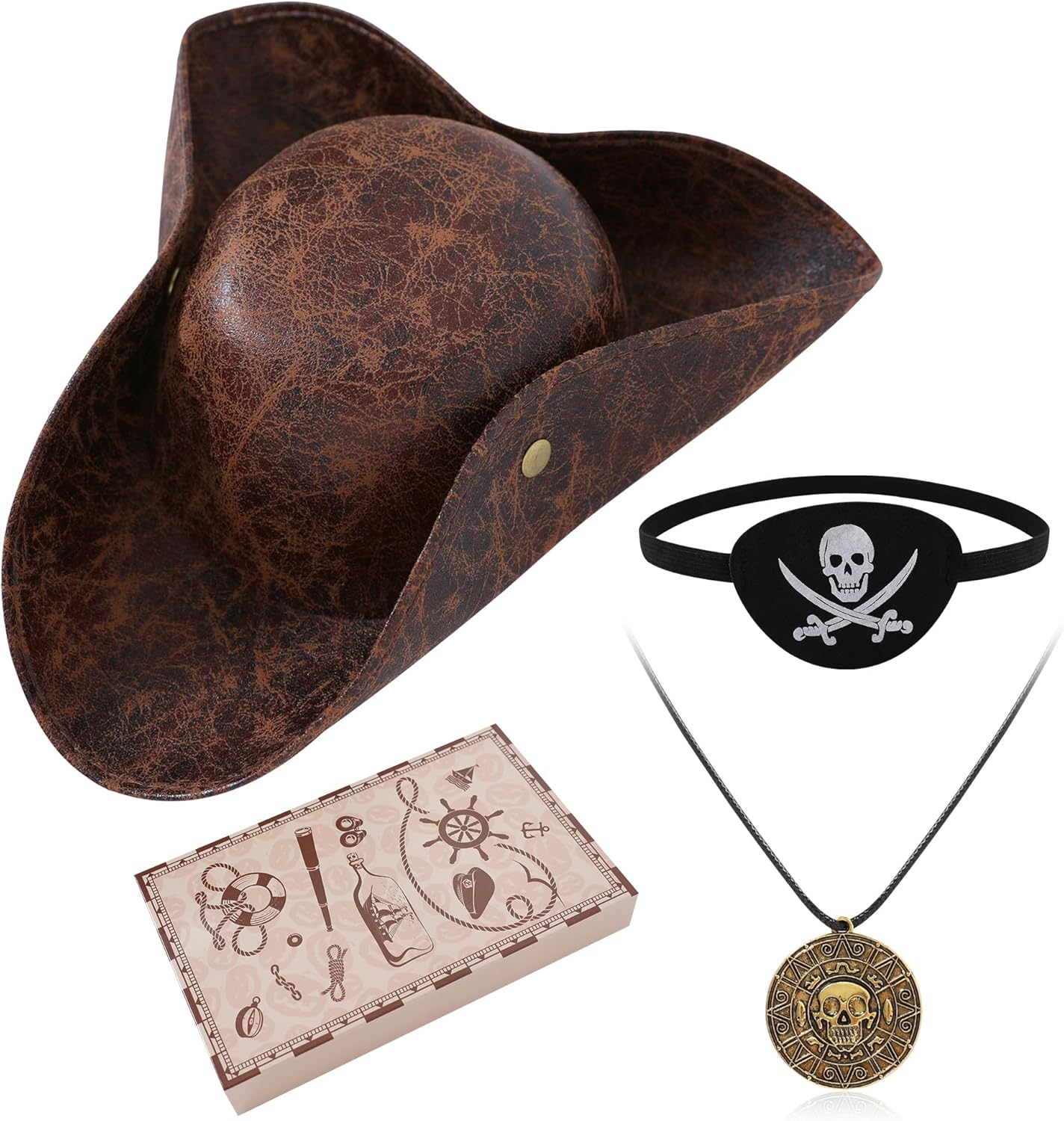 HOLOCAUST Pierre Marie Curie TRICORN HAT Pirat