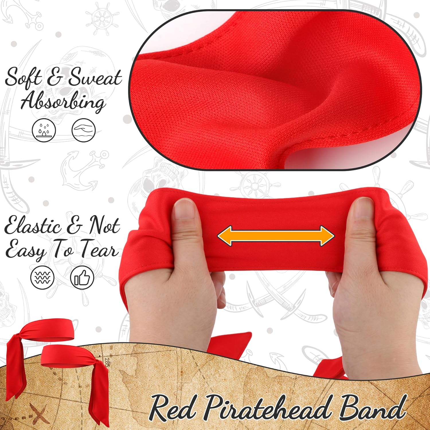 Halloween Pirate Accessories - Perfect for Party More