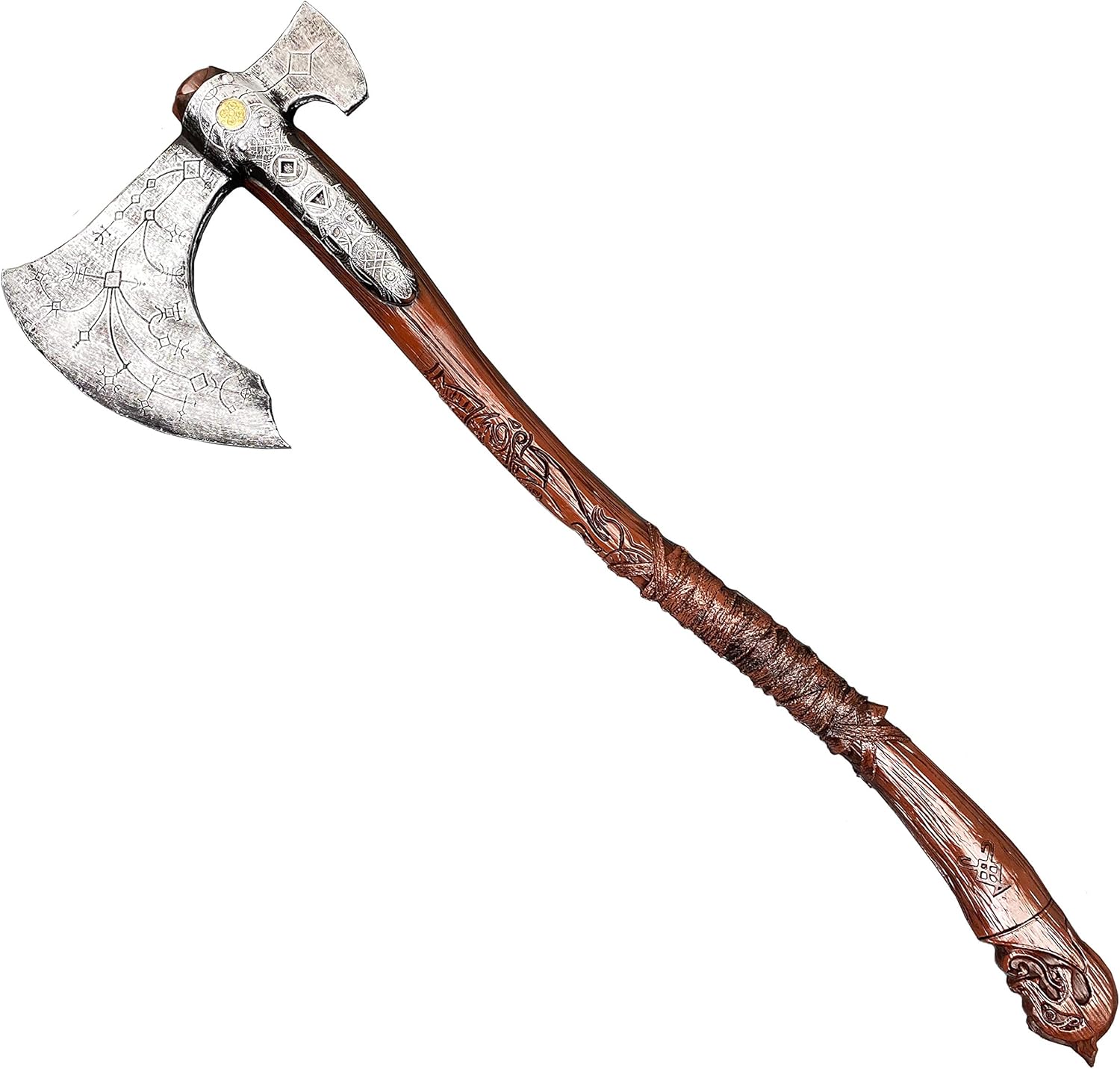 fantasy axe cosplayer Kratos foam replica