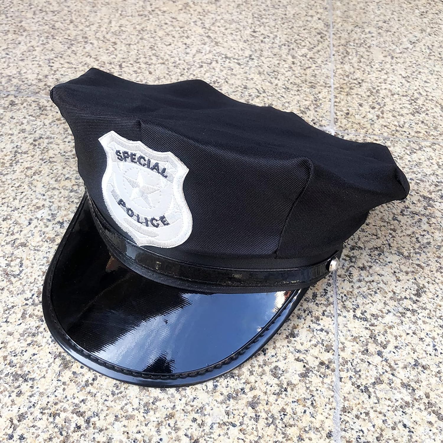5-in-1 Police_hat_Cosplay set Perfect for Costumes Halloween Parties
