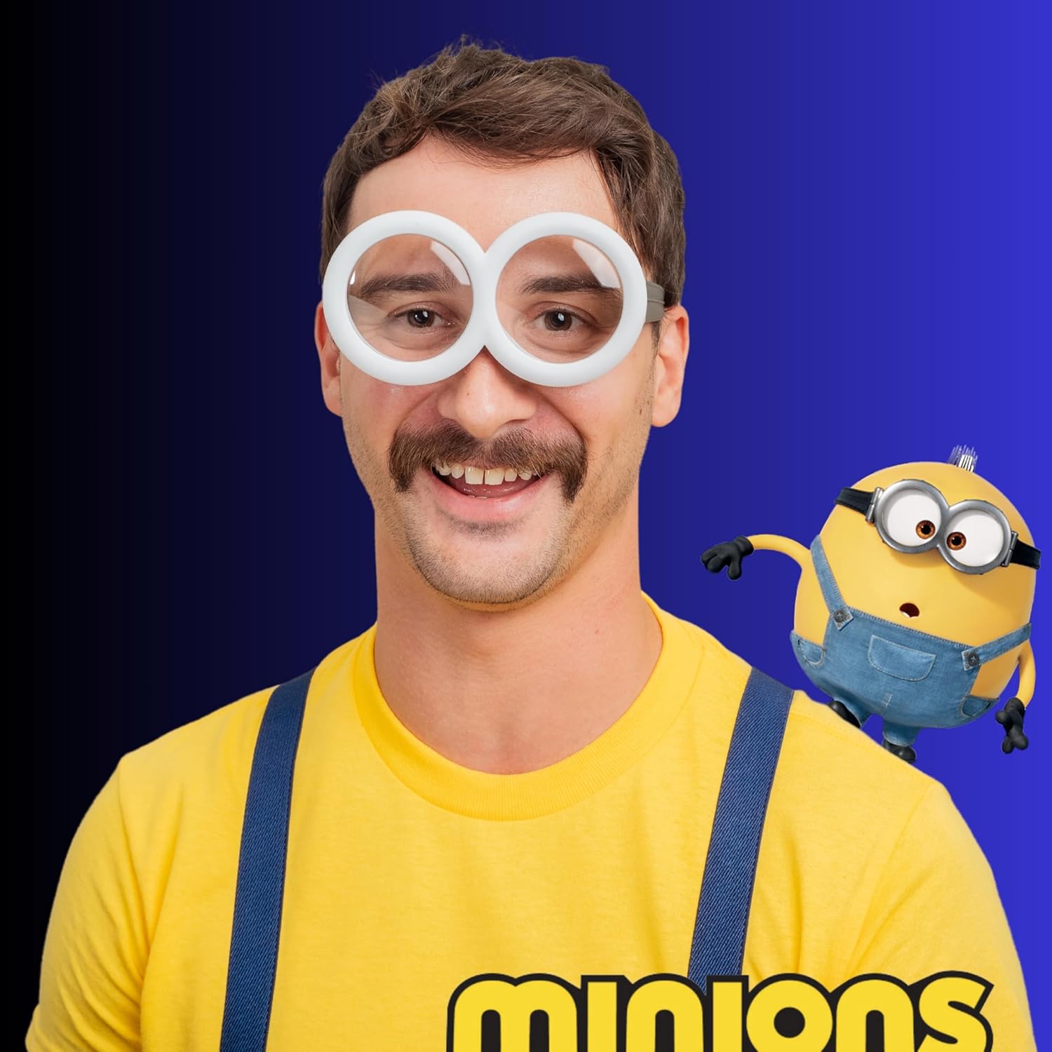 UV400 Minion Goggles Costume Accessory
