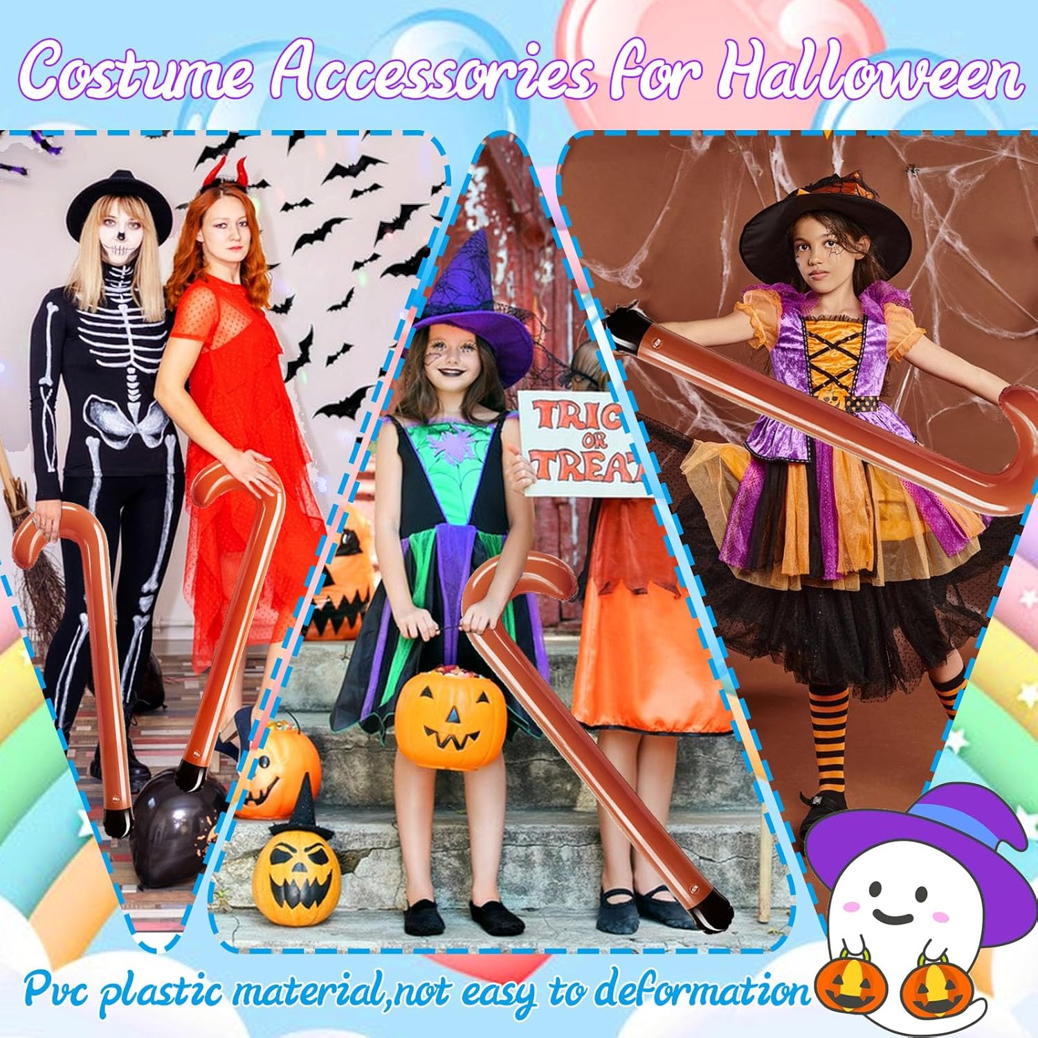35-inch Inflatable Canoe for Halloween Retirement and More