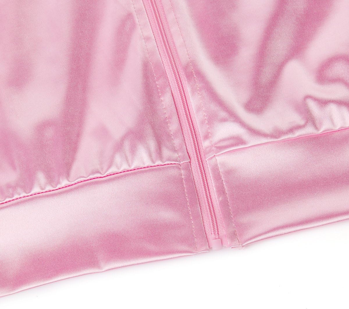 CISSTEC 1950s Pink Satin Jacket