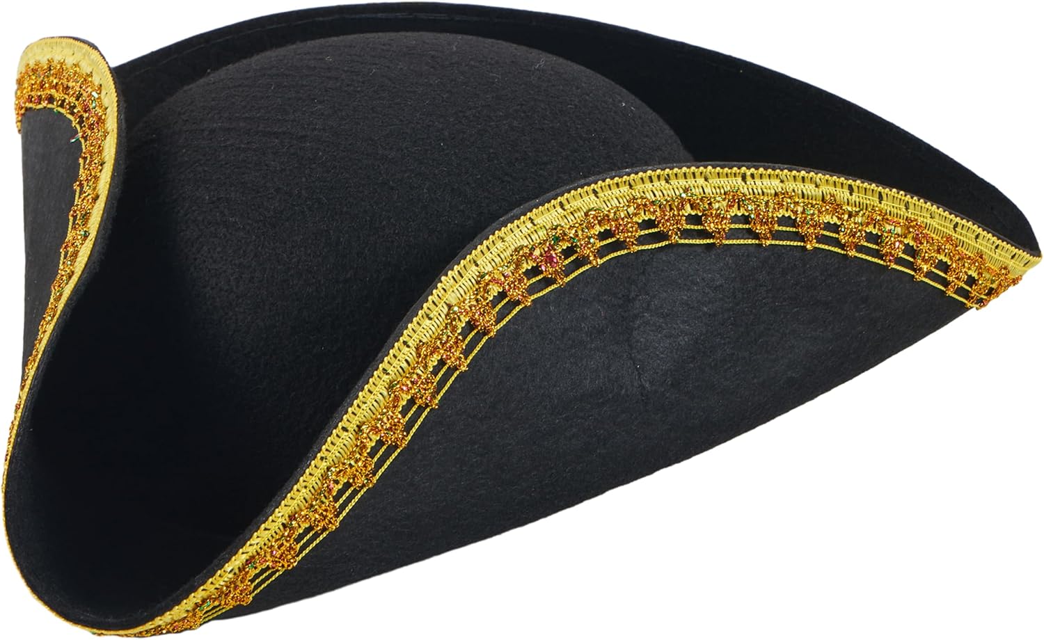 Spooktacular Black Pirate Hat Perfect for Halloween and Role-Play