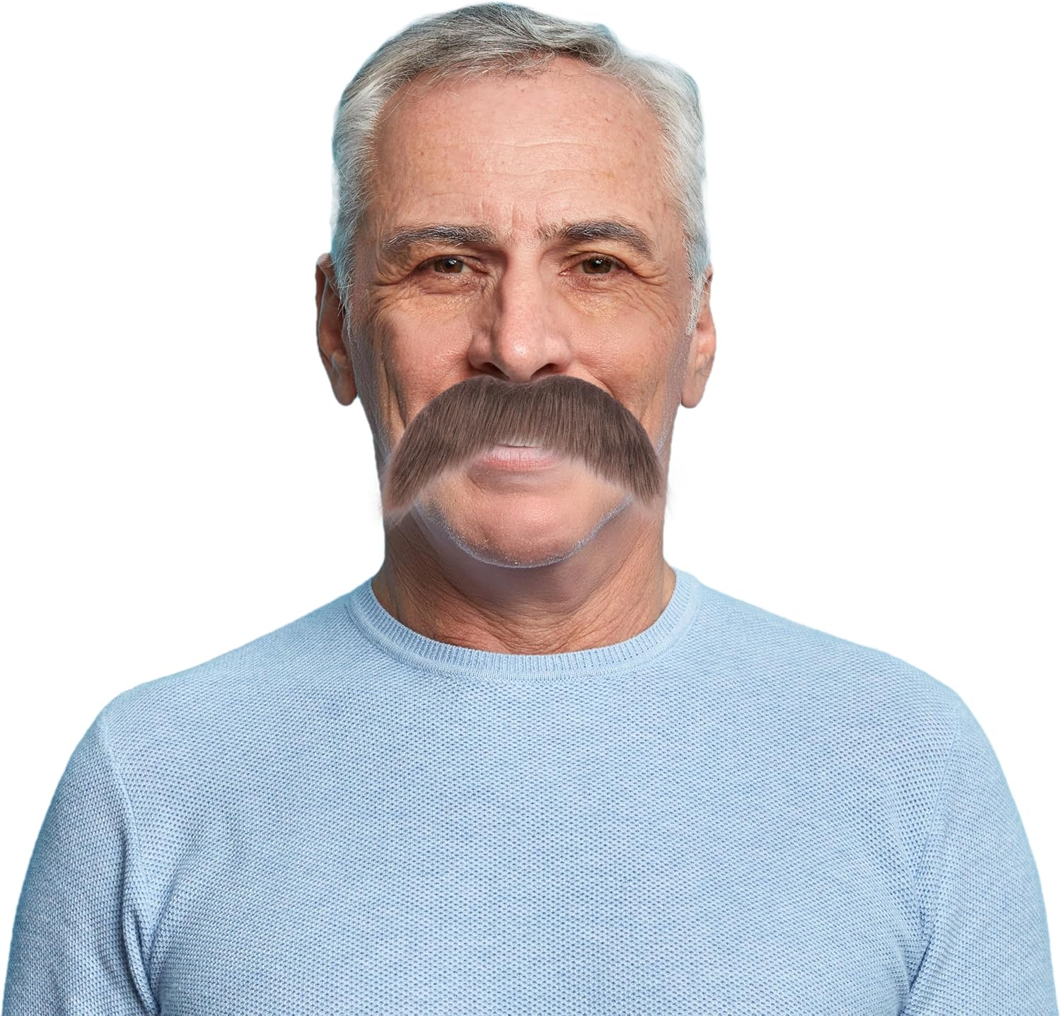 False Mustache Halloween Costume Self-Adhesive Fake Mustache for Men