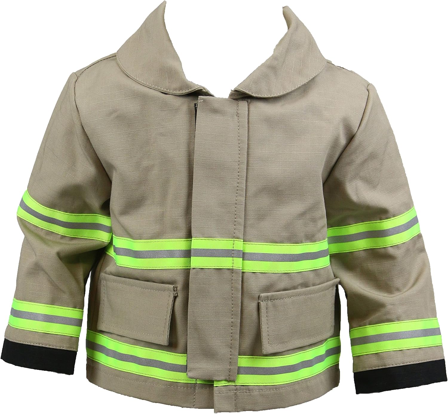 Firefighter Personalized Tan Baby Jacket
