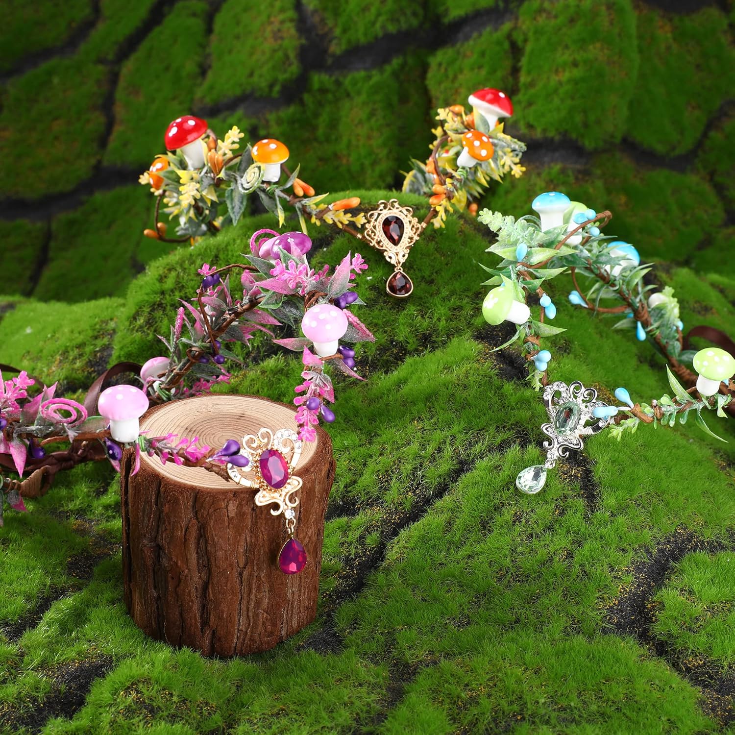 Whimsical Fairy Crown for Women Whimsical Realistic