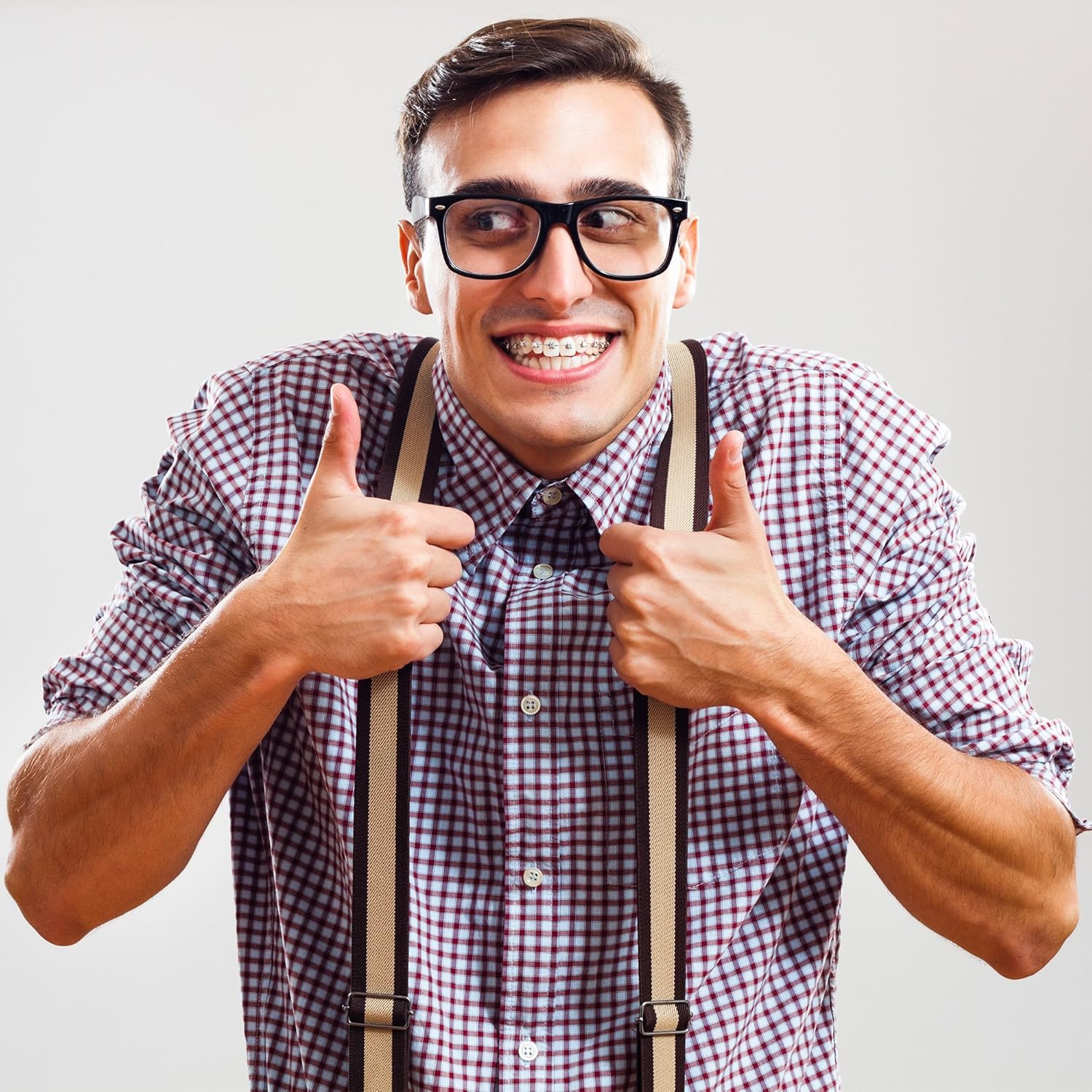 Retro Nerdy Skeleteen Glasses