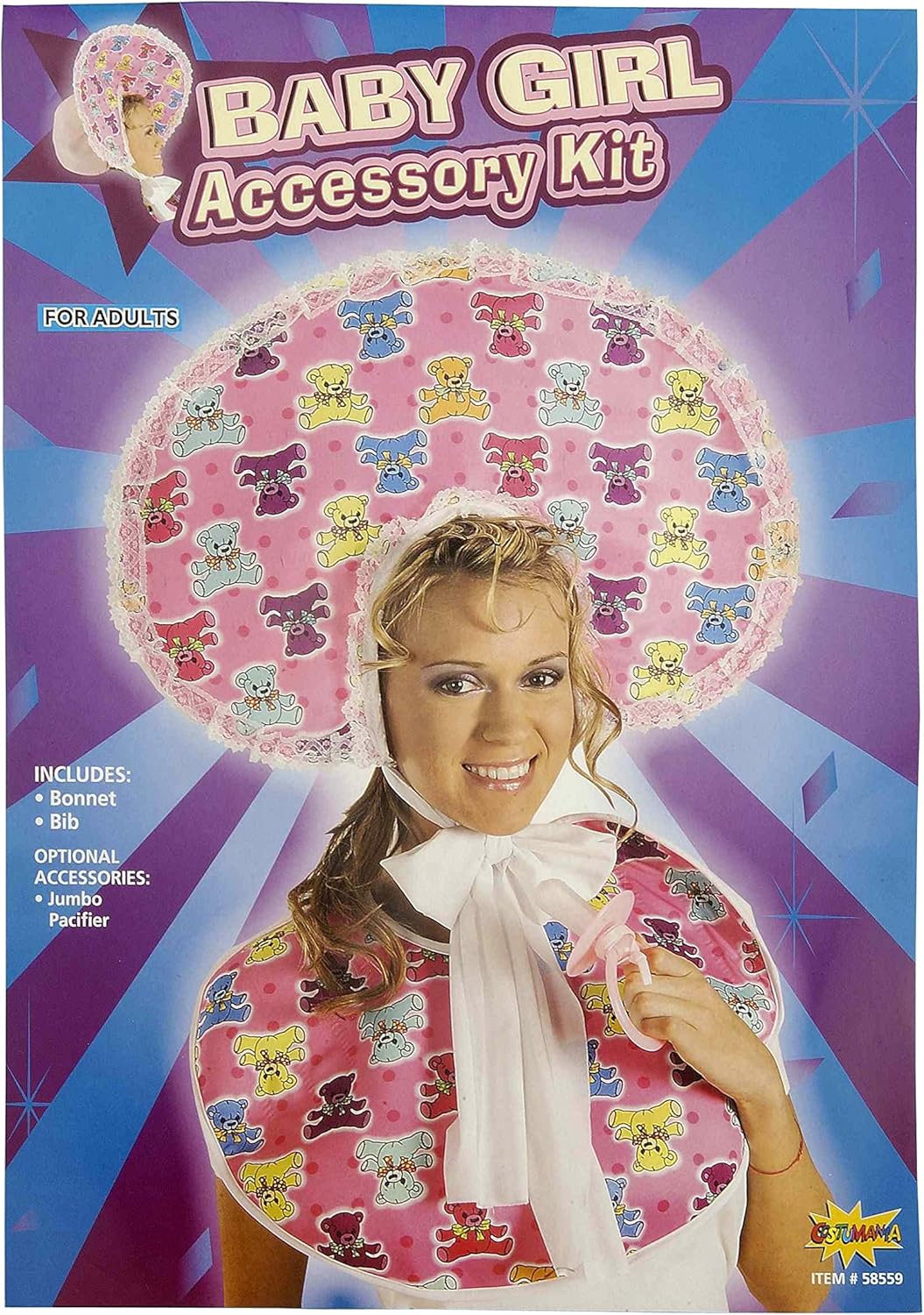 Big Baby Costume Kit for Girls