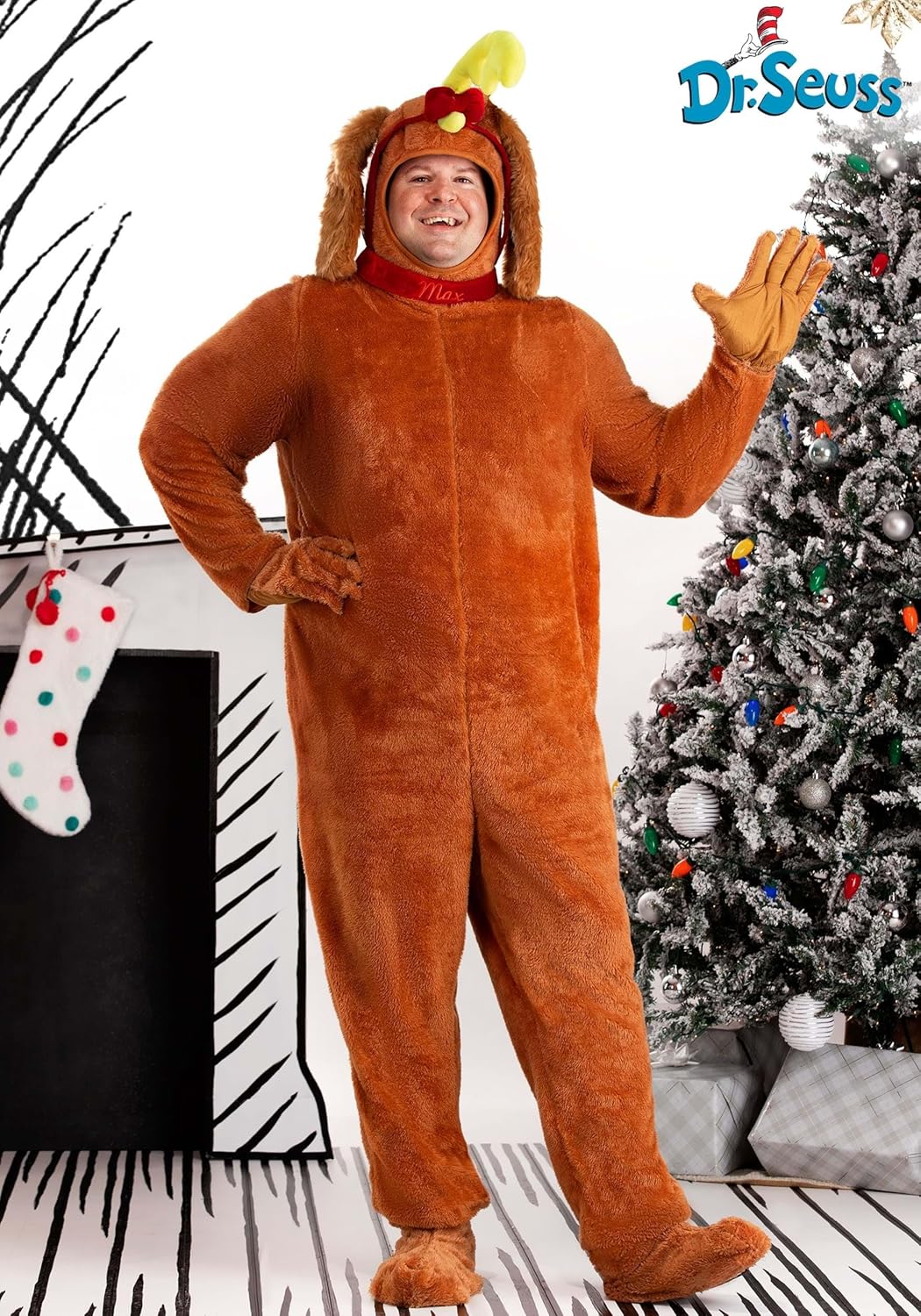 Dr Seuss The Grinch Max Costume for Men