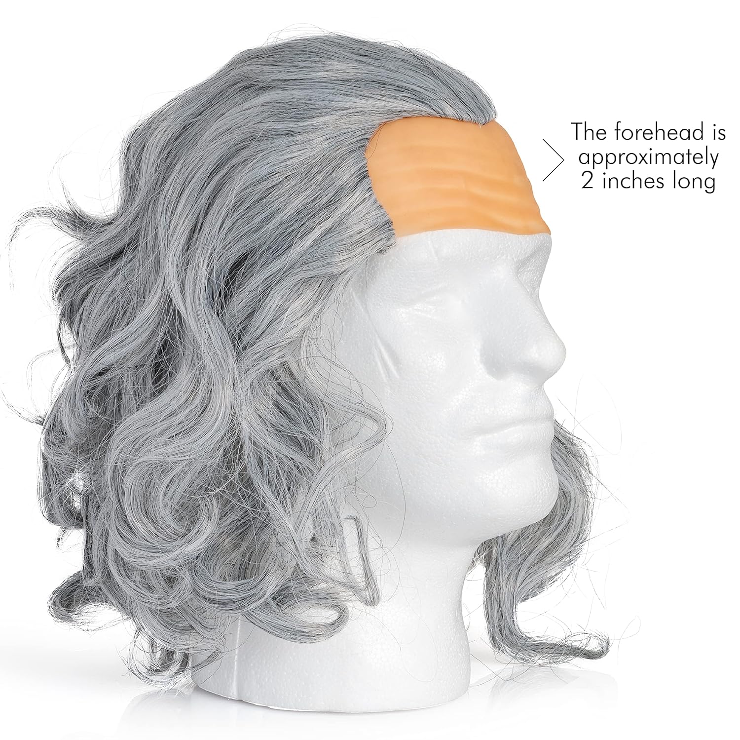 Color-Changing Benjamin Franklin Wig