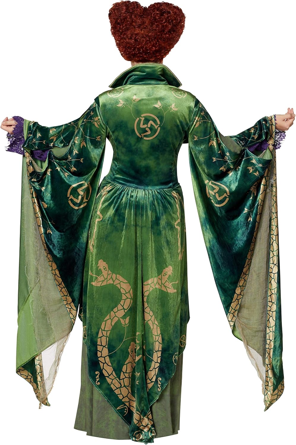 Spirit Halloween Adult Hocus Pocus Winifred Sanderson Delux e Costume OFFICALLY LICENSED
